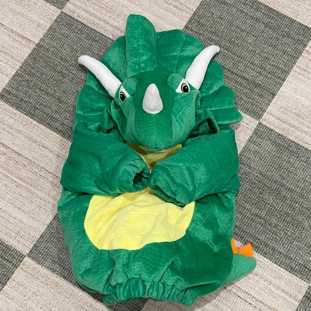 Green Dinosaur Baby Costume